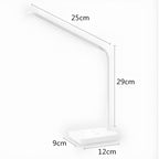 LumoFlex Adjustable Desk Lamp – Rechargeable or Plug-In with Flexible Neck & Dimmable Light