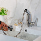 FlexiStream Adjustable Bathroom Faucet Pull-Out Elegant Finish