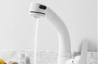 FlexiStream Adjustable Bathroom Faucet Pull-Out Elegant Finish