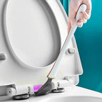 Flexible Silicone Toilet Brush – Drip-Free & Wall-Mounted