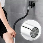 Flexible faucet extension – 50cm 360° swivel & water-saving
