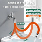 Flexible 360° Faucet Extender – Easy Water Access