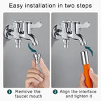 Flexible 360° Faucet Extender – Easy Water Access