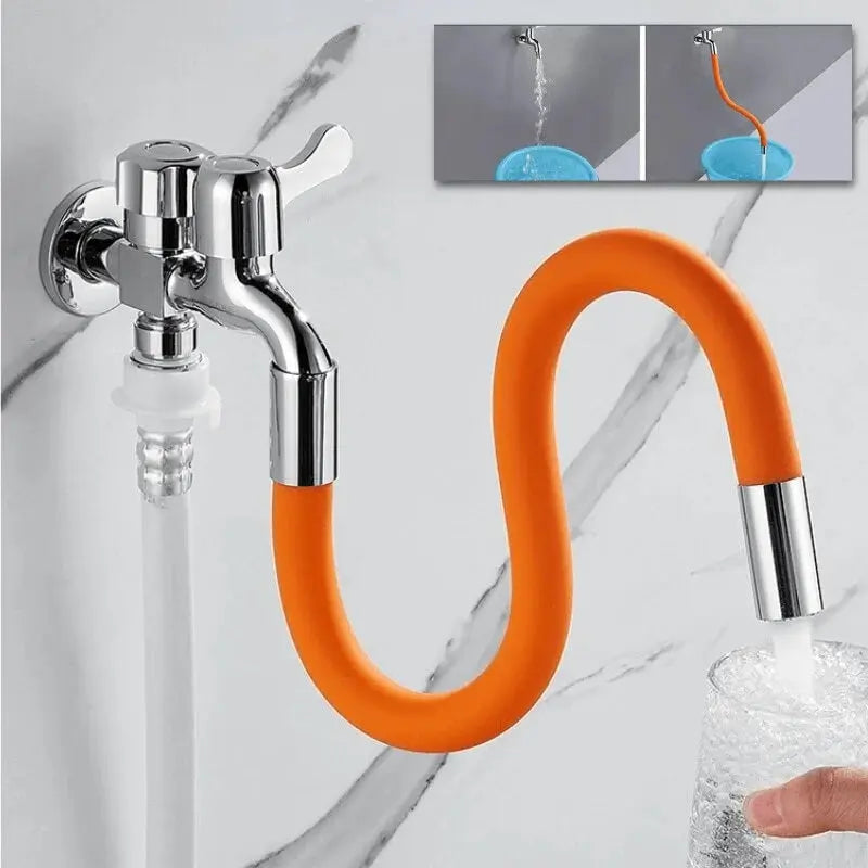 Flexible 360° Faucet Extender – Easy Water Access