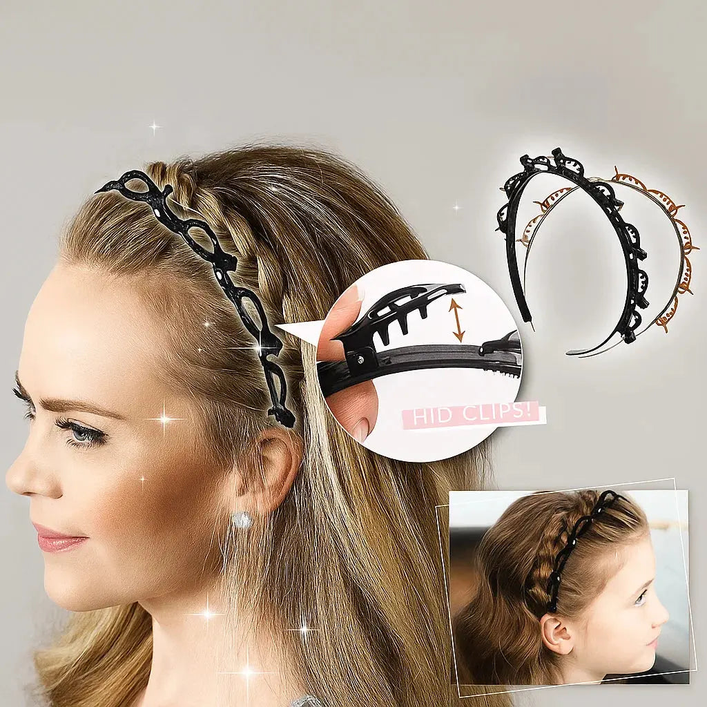 Flexible Hair Styling Clip with Adjustable Strong Hold
