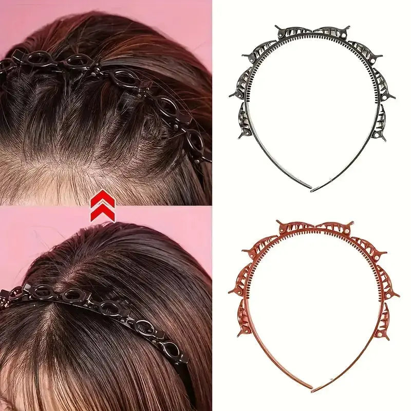 Flexible Hair Styling Clip with Adjustable Strong Hold