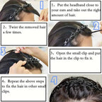 Flexible Hair Styling Clip with Adjustable Strong Hold