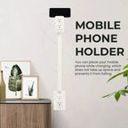 Flexible plug adapter with swivel joint – Practical for hard-to-reach sockets