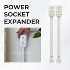 Flexible plug adapter with swivel joint – Practical for hard-to-reach sockets