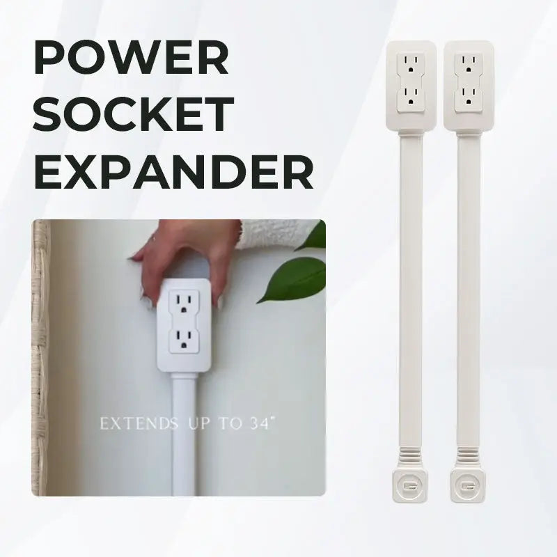 Flexible plug adapter with swivel joint – Practical for hard-to-reach sockets