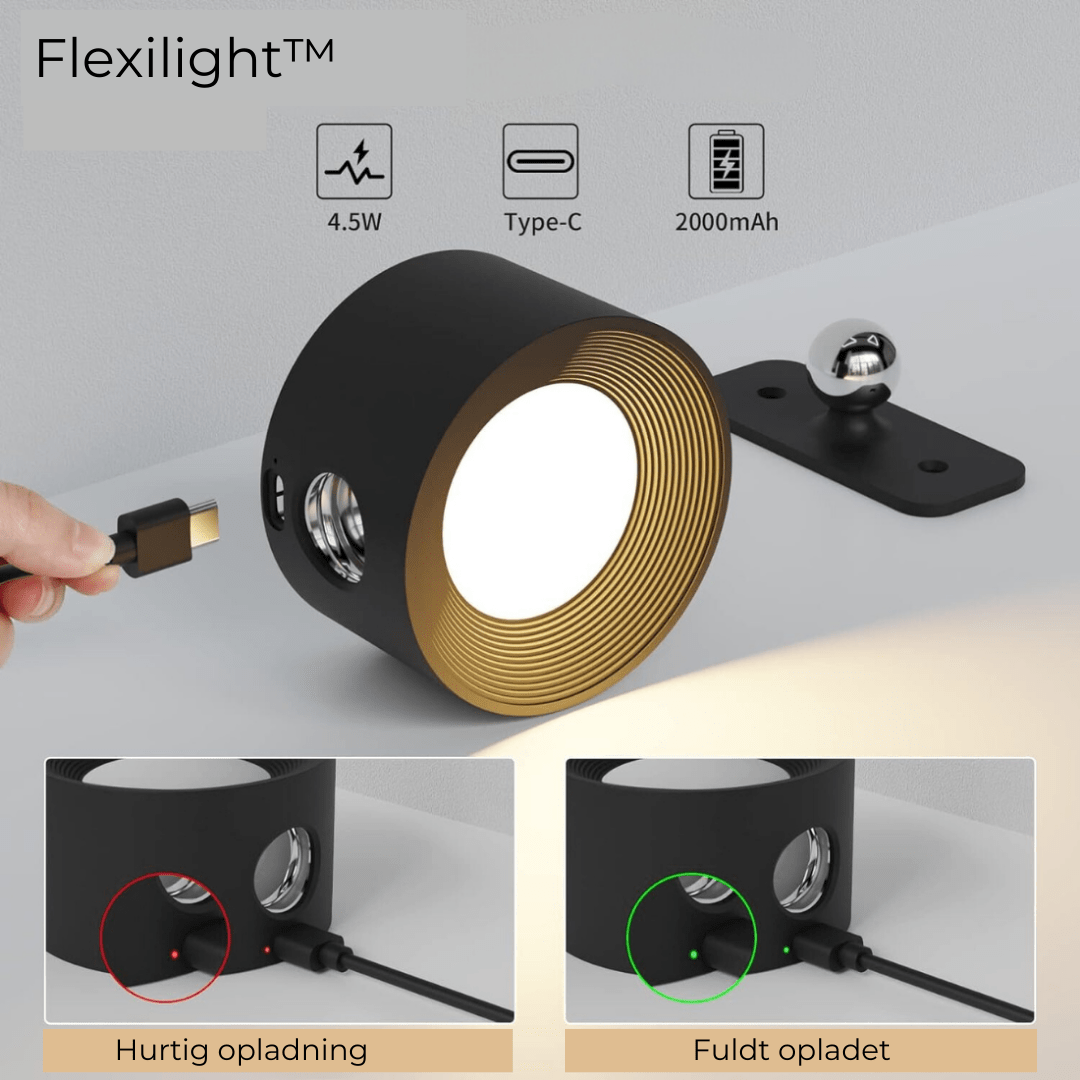 Flexilight Wireless Wall Lamp Touch 360 Rotation