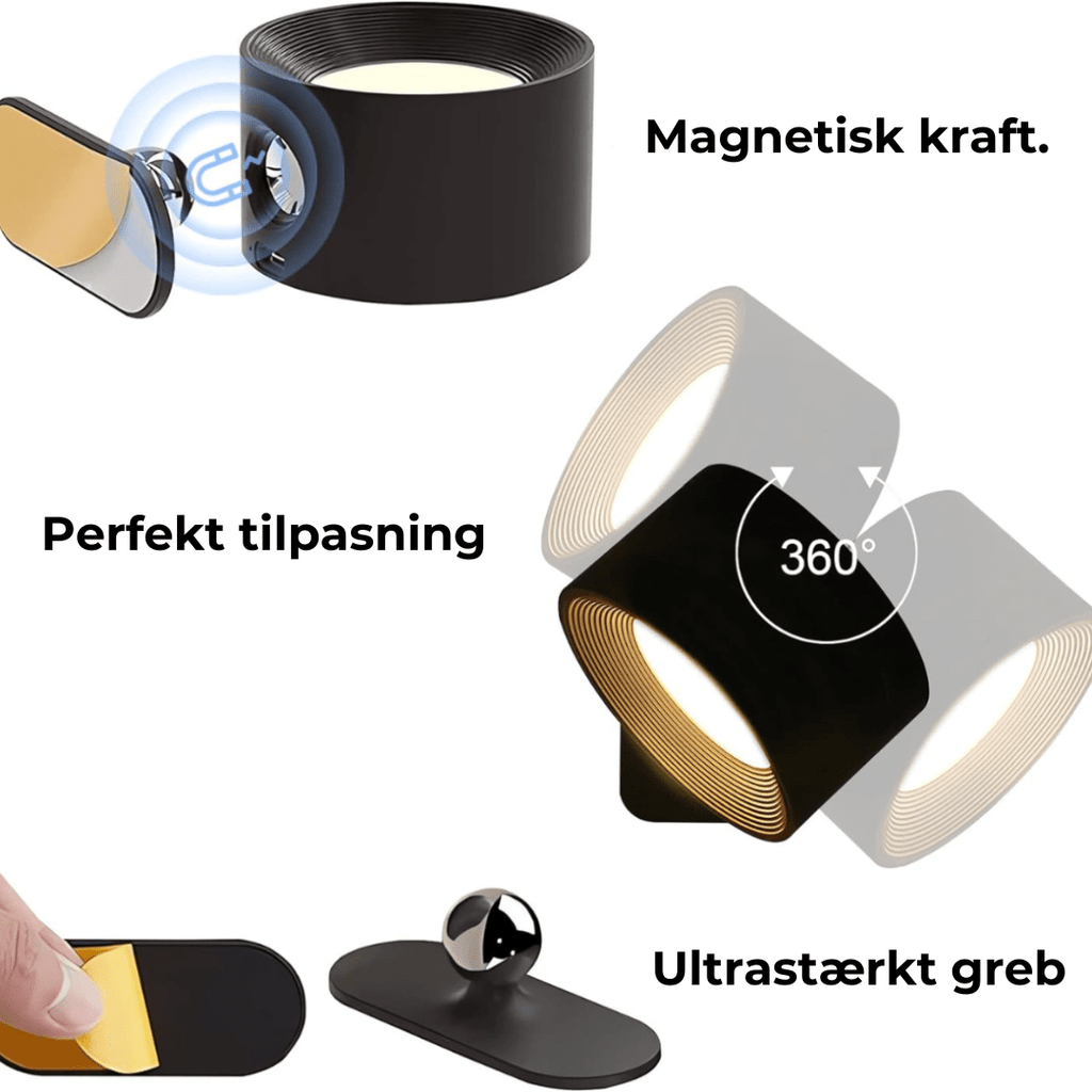 Flexilight Wireless Wall Lamp Touch 360 Rotation