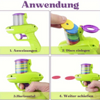 Interactive disc cannon for cats