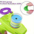 Interactive disc cannon for cats