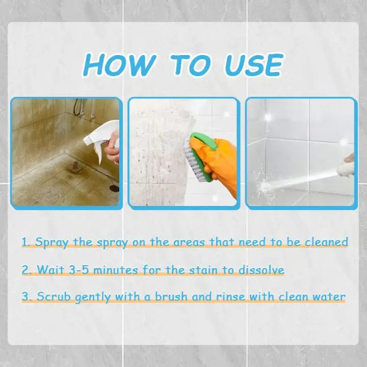 Tile and Grout Cleaner Spray – powerful, safe & deep-acting