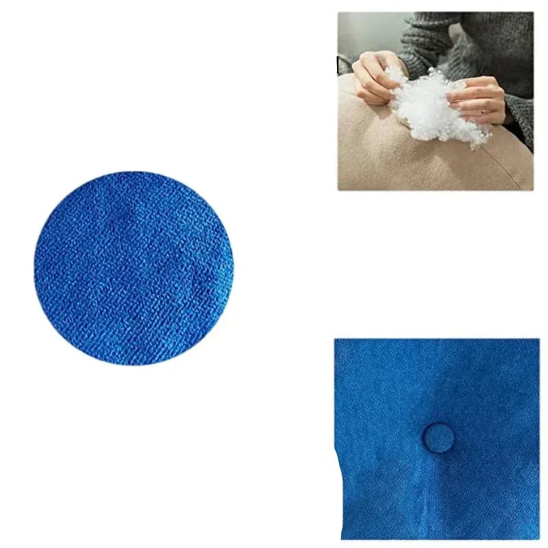 Round meditation and yoga cushion – Comfortable floor cushion for relaxation & comfort