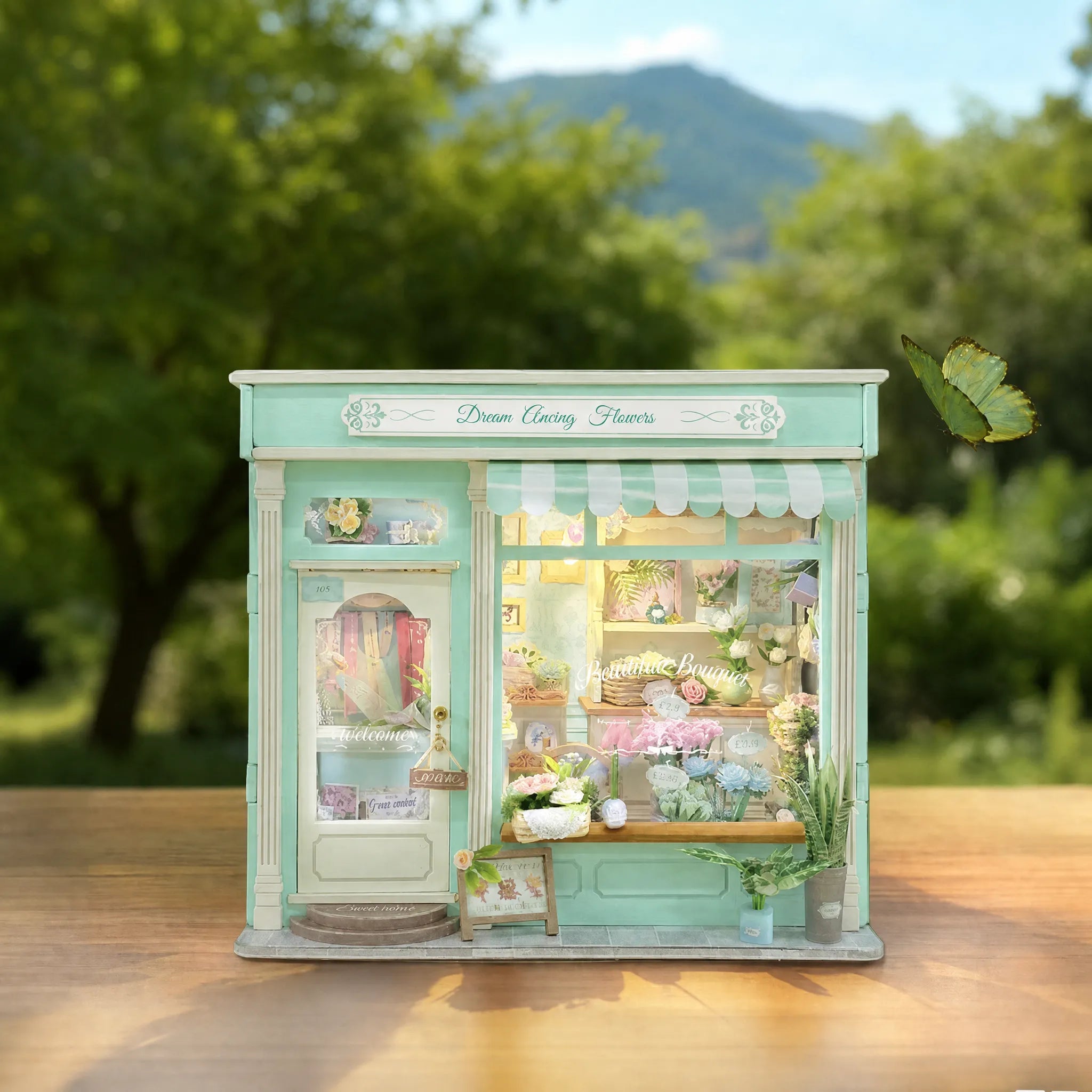 Floral Dream DIY Cottage Book Nook Kit