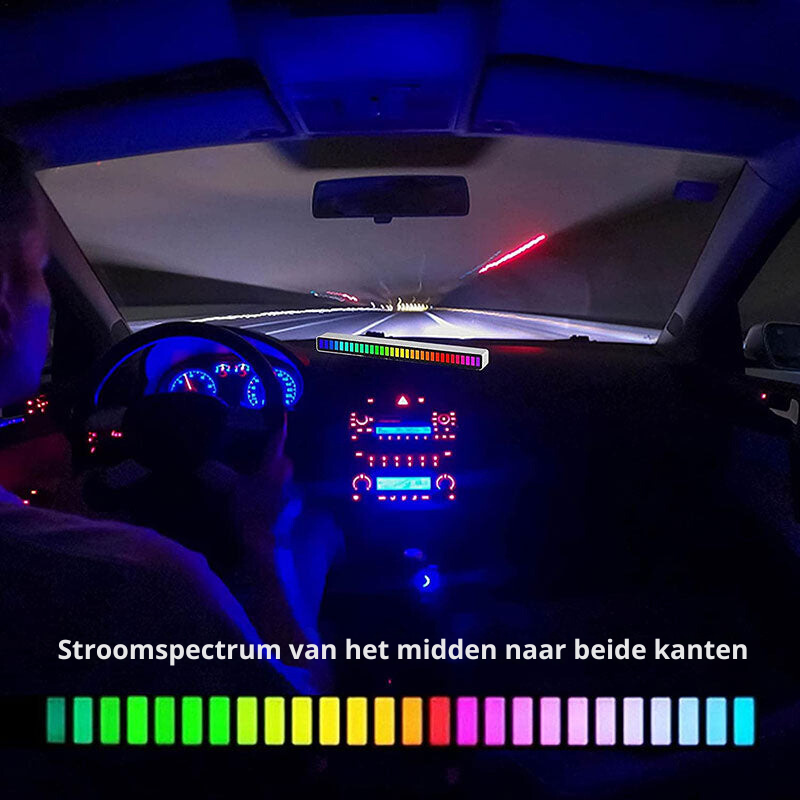 Smart Sound-Activated RGB Light Bar | Music Sync LED Ambient Lighting