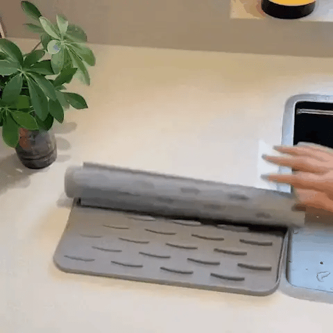 FlexiDry Silicone-Dry Mat – Heat Resistant, Non-Slip & Space-Saving Design