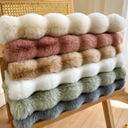 Round Soft Non-slip Doormat – Cozy Fleece Home Decoration