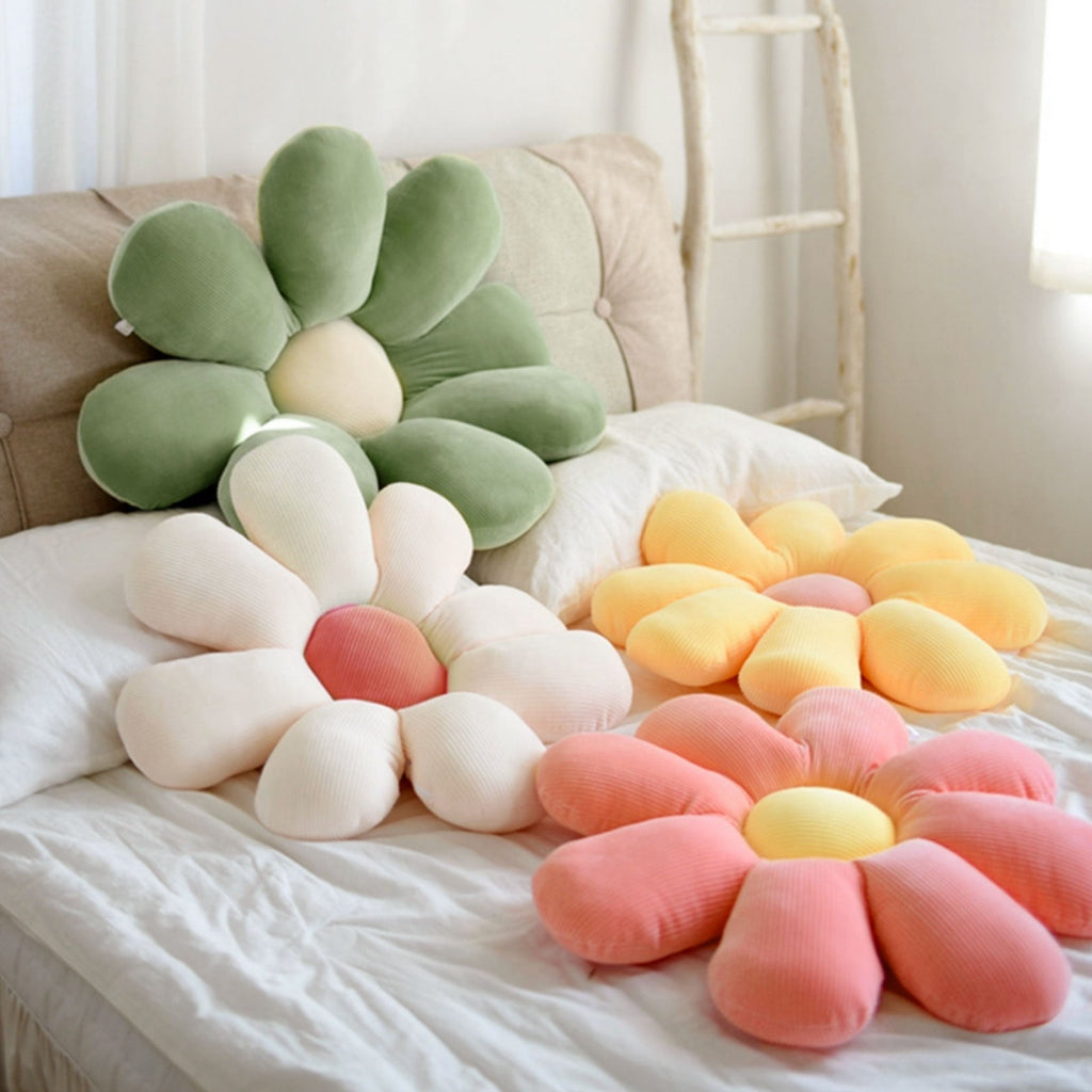 Fluffy Daisy Cushion