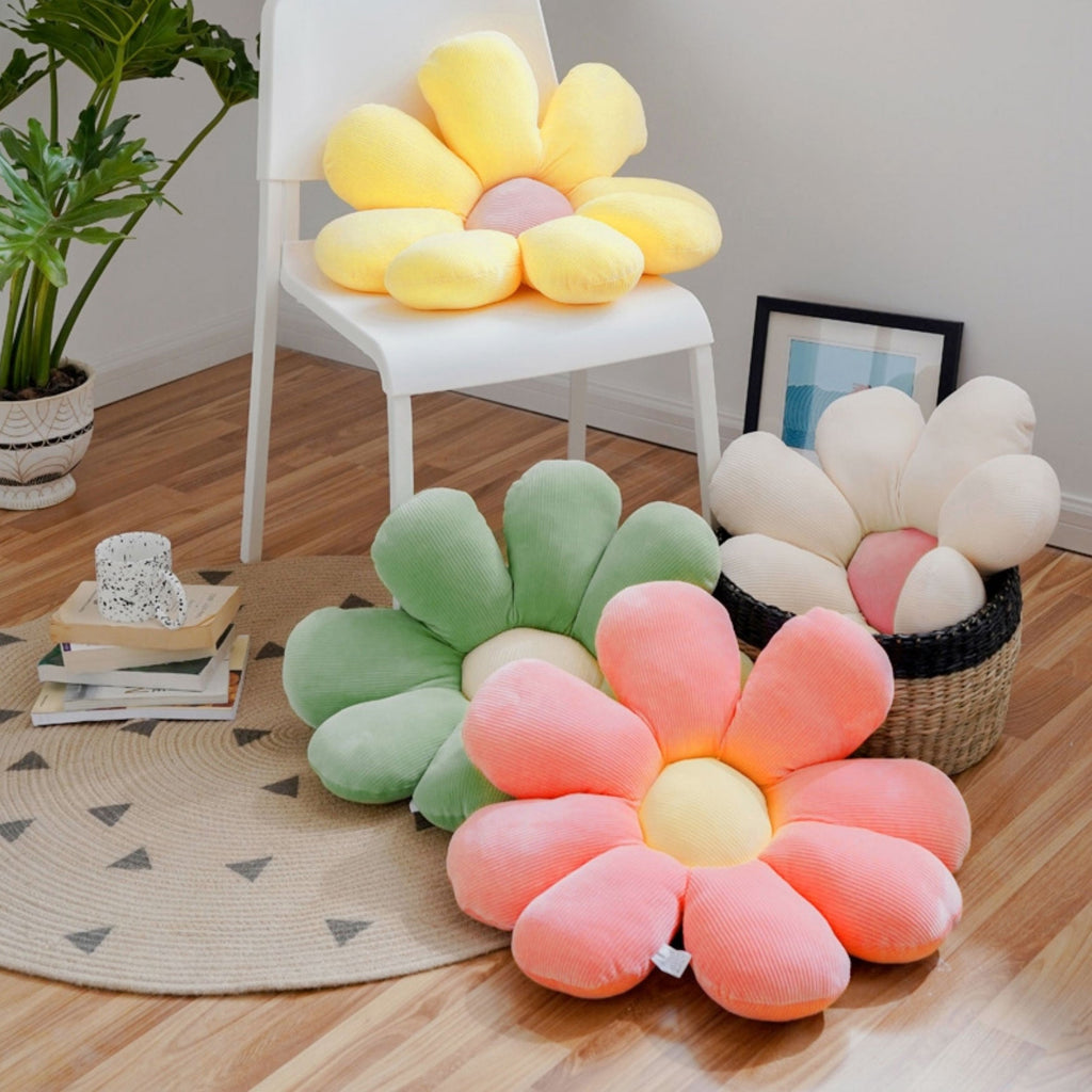 Fluffy Daisy Cushion