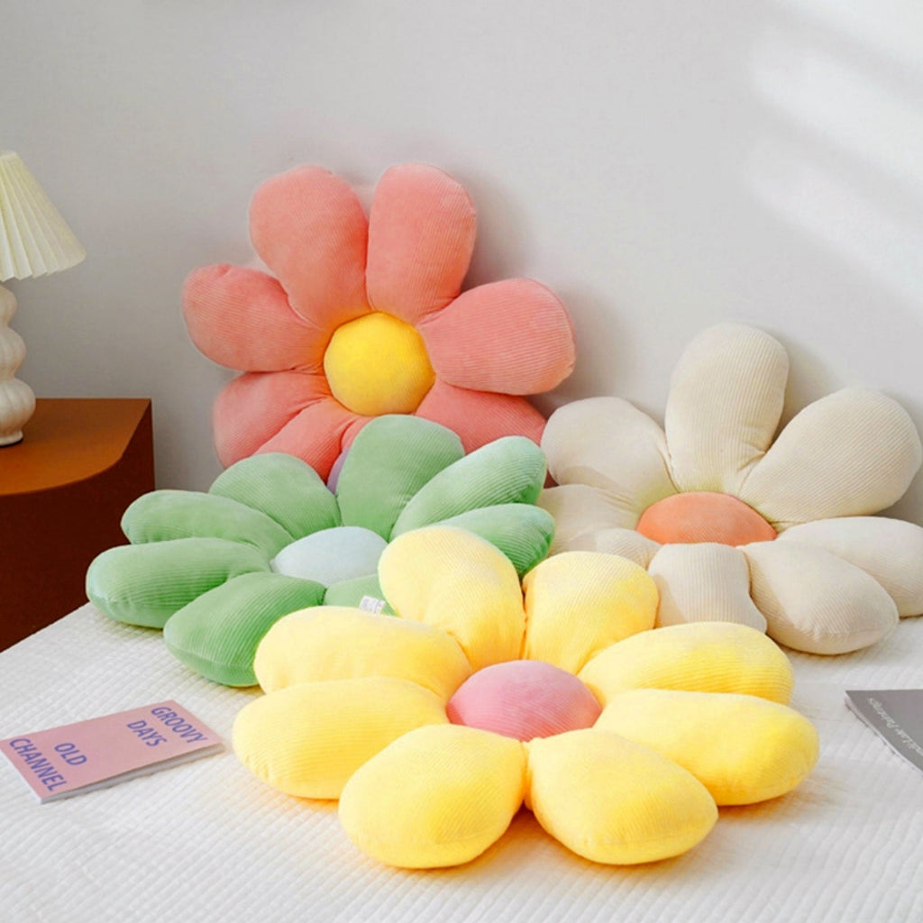Fluffy Daisy Cushion