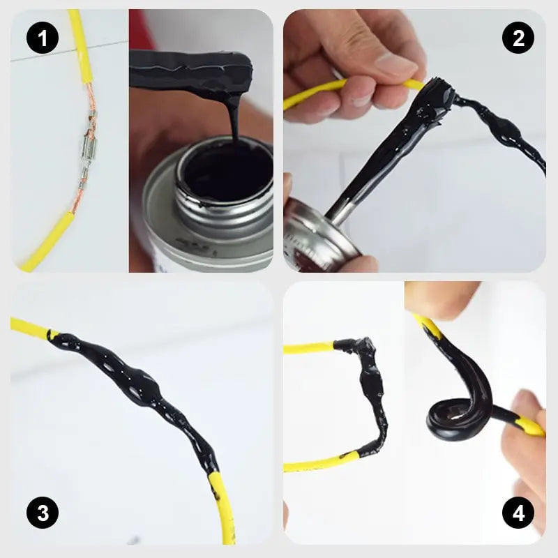 Liquid insulation adhesive for permanent pRedection