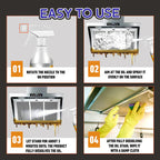 Foam cleaning agent for kitchen