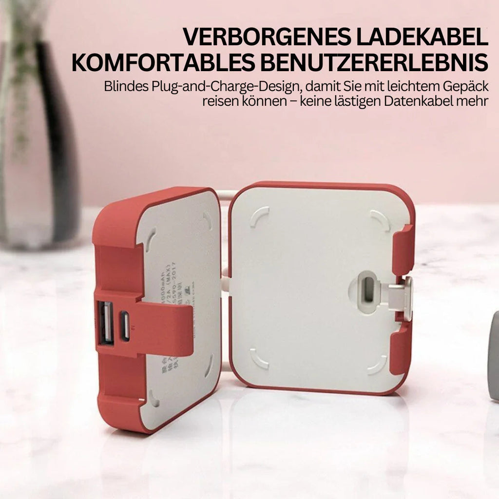 Foldable Power Bank – Portable Emergency Charger for On-the-Go
