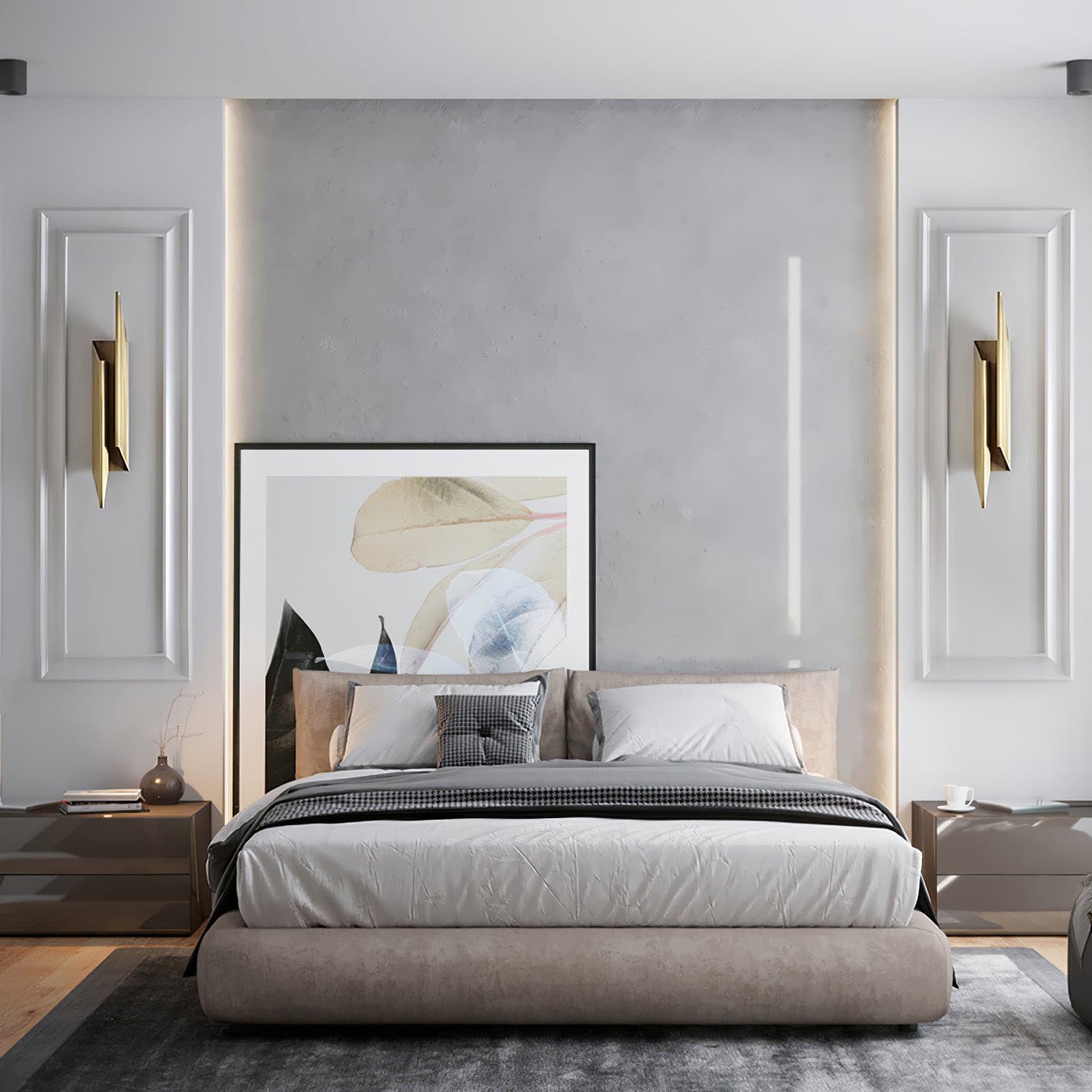 Minimalist Wall Lamp with Design Accent