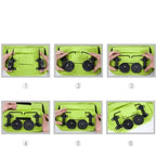 Foldable Shopping Trolley Bag with Wheels – Eco-Friendly, Compact & Lightweight