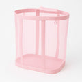 Foldable Mesh Laundry Basket with Hanging Loop