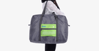 Foldable Duffel Bag - Made from nylon with durability - Adjustable straps - Sturdy handle - Foldable design