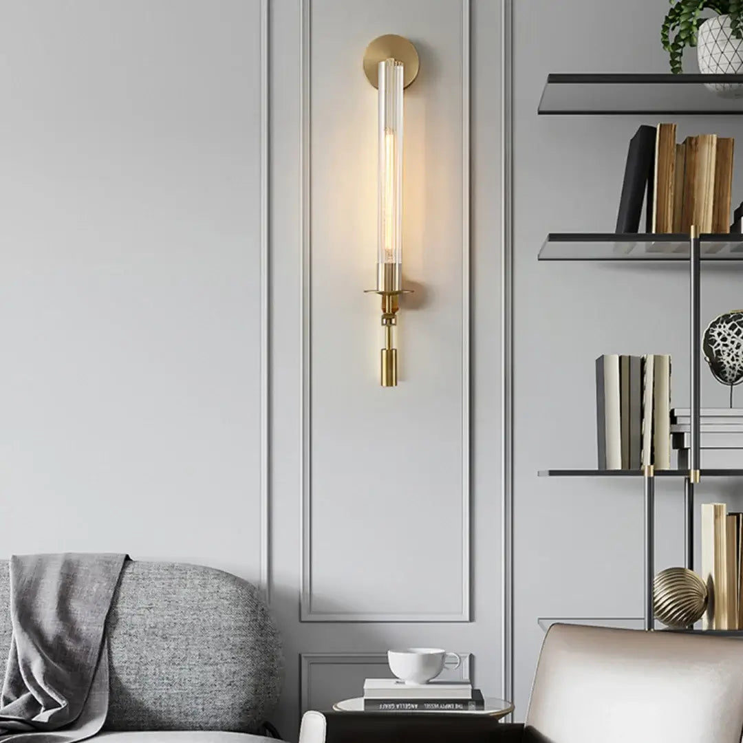 Retro Glass Wall Lamp