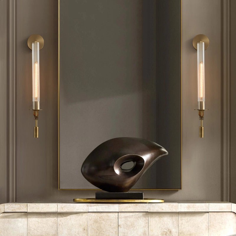 Retro Glass Wall Lamp