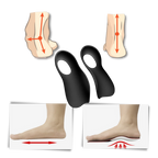 Orthopedic insoles for flat feet