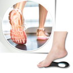 Orthopedic insoles for flat feet