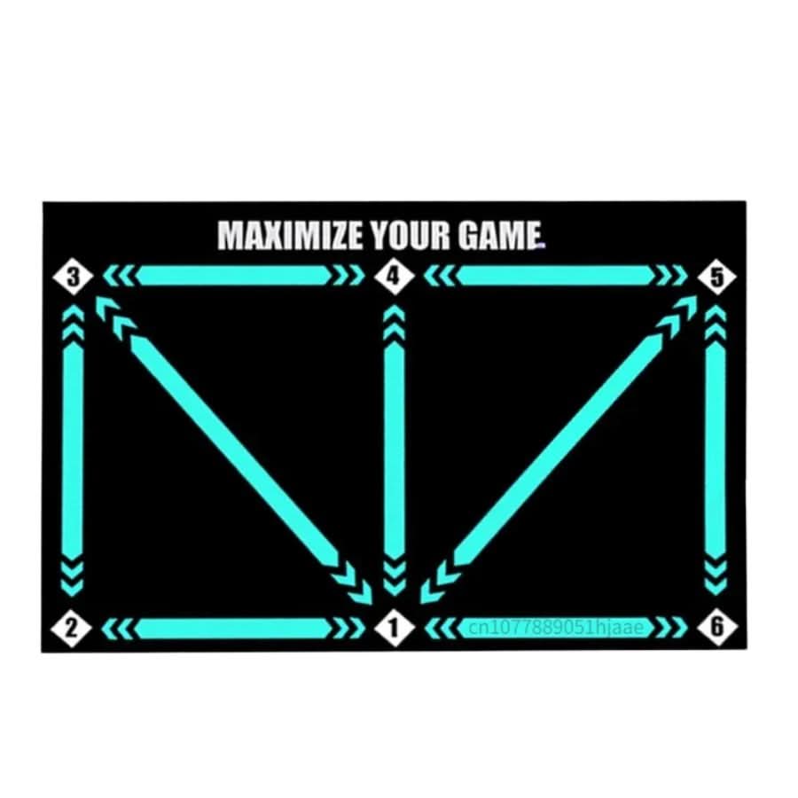slip football training mat - perfect for effective training at home