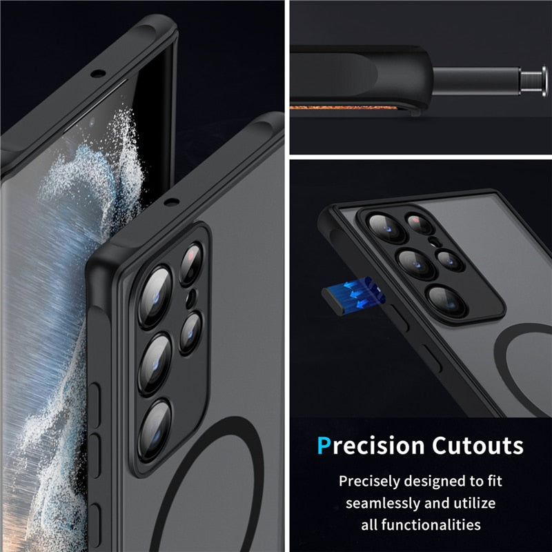 Sandsberg shock-resistant magnetic case for Samsung