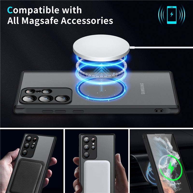magnetic shockproof case for Samsung