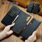 2 in 1 removable flip leather case for Samsung Galaxy