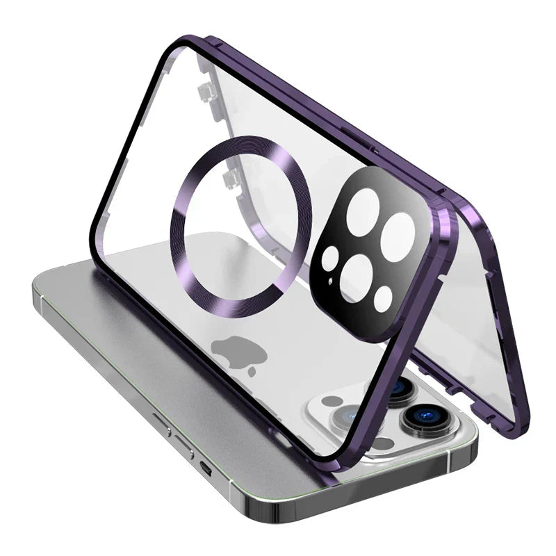 Full protection metal rim case for iPhone