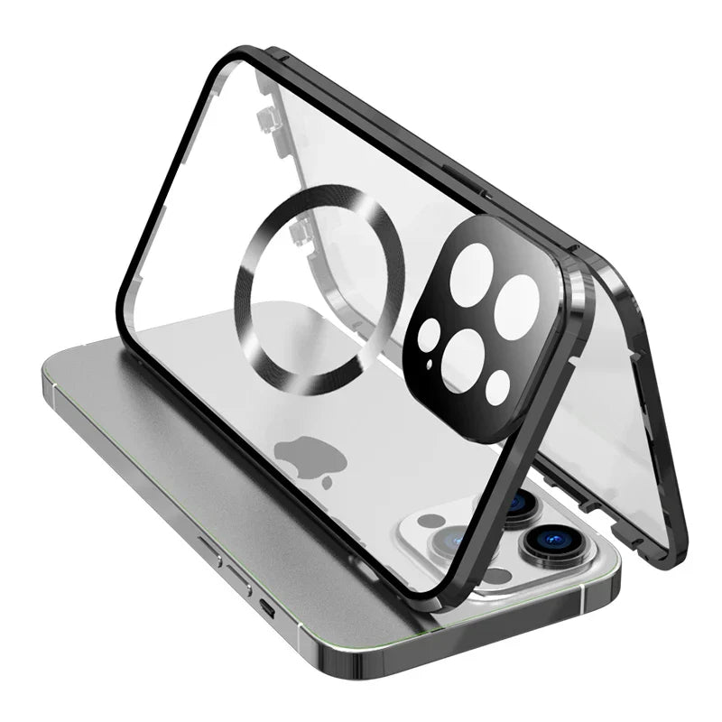 Full protection metal rim case for iPhone