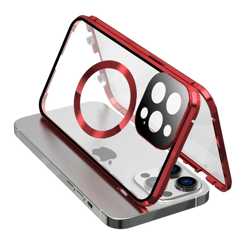 Full protection metal rim case for iPhone