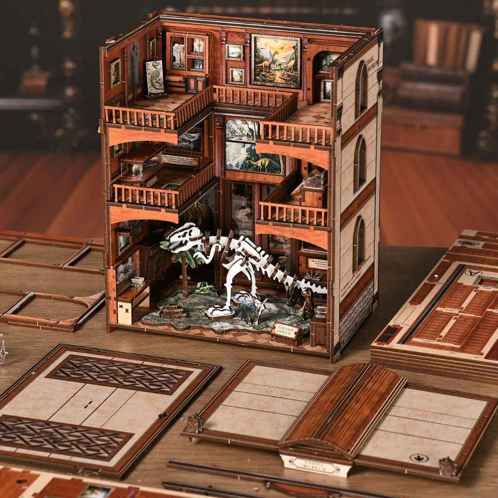 Fossil Museum DIY Book Nook Kit