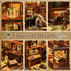 Fossil Museum DIY Book Nook Kit