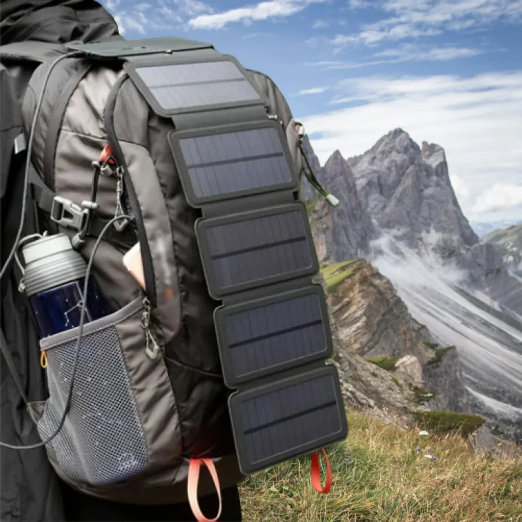 Top Rated Solar Power Charger Portable Battery Bank Charger for Mobile Cell Phone Backup