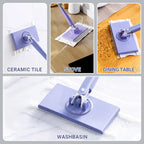 Hands-free cleaning mop