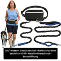 Hands-free walking – with leash & bag in one